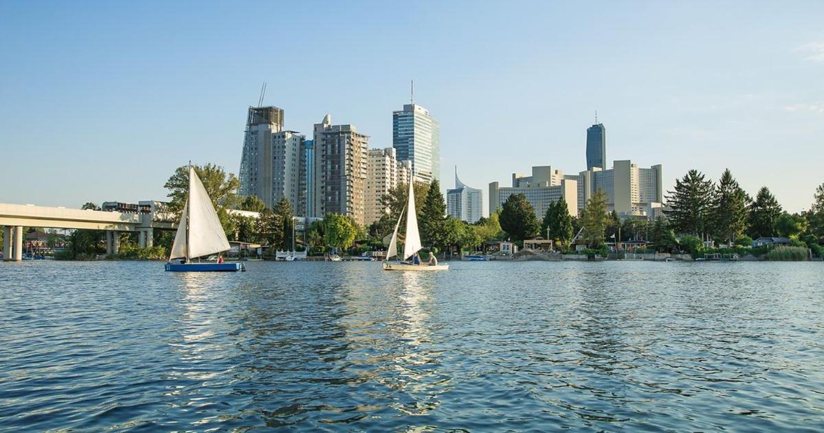 Schoenes Living Am Donauufer Vídeň Exteriér fotografie
